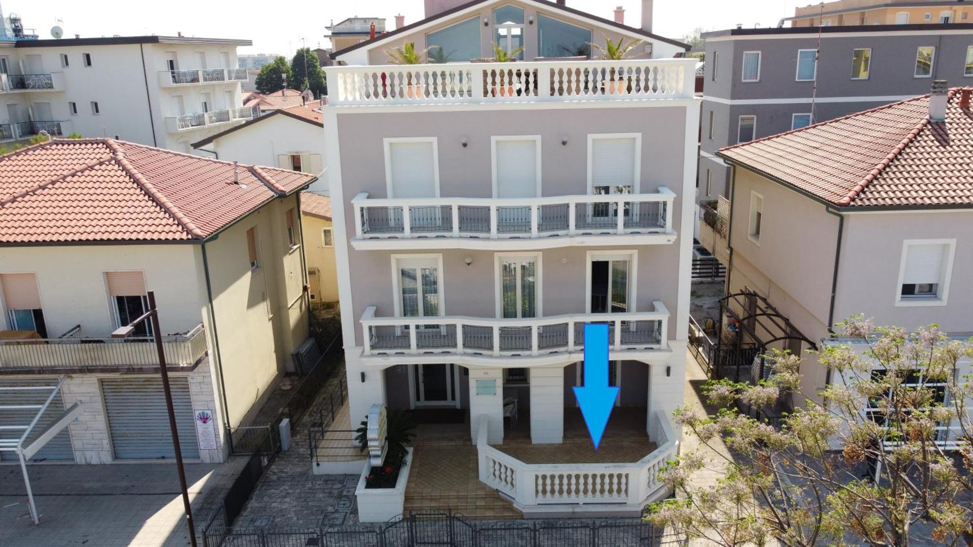 Residenza Mediterranea Apartments Rimini Zewnętrze zdjęcie